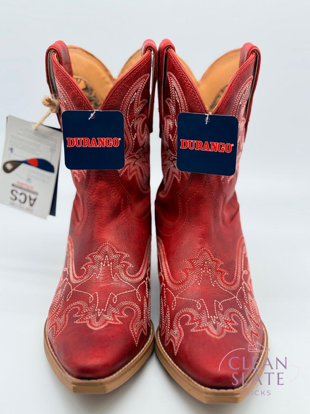 Durango Shyloh Women's Crimson Red Western Bootie 7M BNWT
